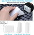 2X Density Magic Sponge Eraser,50 Pack Multi-Functional Household Cleaning Sponge for Furniture,Extra Thick and Long Lasting Melamine Cleaning Sponges for Bathroom,Floor, Wall Cleaner (50) by Xishiqingjie
