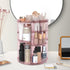 Rotating Makeup Organizer | DIY 8 Adjustable Layers 360 Spinning Skincare Organizers, Makeup Storage Carousel