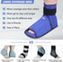 Hilph Large Foot Ice Pack Wrap - Reusable Full Coverage Ankle Heels Ice Cold Pack for Feet Injuries, Foot Pain Relief,