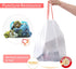 KONE Small Trash Bags | 192 Count | 4 Gallon Drawstring | Extra Thick Garbage Bags | Plastic Liners