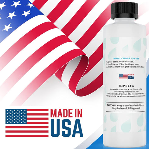 Technical Gear Wash Performance Detergent, 8 oz, Concentrated & Safe for Renewed Clothing Appearance