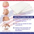KUSMOO 3 Pack 8" 11" Lipo Foam Pads - Post Surgery Ab Board Liposuction Surgery Flattening Abdominal Compression Lipo