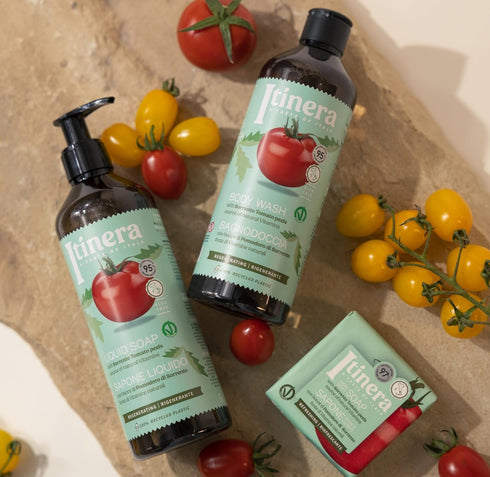 Itinera Regenerating Body Wash with Sorrento Tomato Peel, 12.51 fl oz, Vegan Friendly
