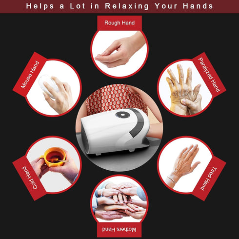 Xllent Hand Massager with Compression & Heating,Mothers Day Gifts for Him and Her,Electric Hand Massager for Arthritis
