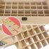 Wooden Essential Oil Storage Box, 32 Slots Display Organizer for 5 to 15 ml Bottles, Nail Polish Collection Holder