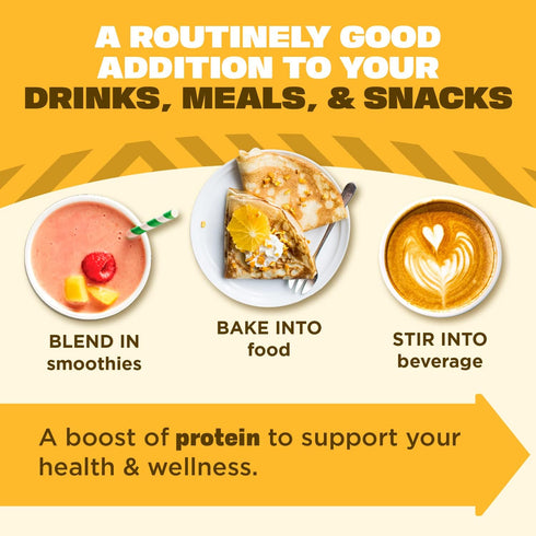 Manitoba Harvest Hemp Yeah! Balanced Protein + Fiber Powder, Unsweetened, 16 oz, Keto-Friendly