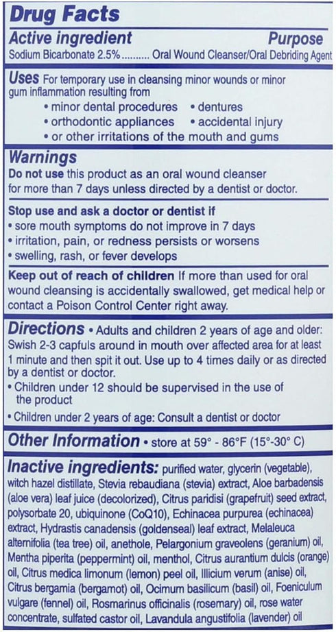 Mint Flavor Eco Dent Mouth Rinse - Fresh Breath Solution