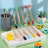 24 Pcs Kids Bamboo Toothbrushes, Soft Bristle Toddler Toothbrush, BPA Free, Individually Wrapped for Home Travel School