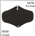 7PCS Reusable Menstrual Pads - 6PCS Cloth Sanitary Pads + 1PC Mini Wet Bag