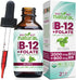 Why Not Natural Vitamin B12 Liquid Plus Folate - Organic Sublingual Extra Strength Vegan Drops