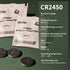 EEMB CR2450 Battery (20 PACK) 3V Lithium Coin Cell Batteries for Watch, Alarm System, Car Key Fob, Calculators