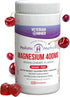 Magnesium Citrate Gummies - Sugar-Free, Vegan, Non-GMO for Better Sleep and Relaxation - Cherry - 120 Chews