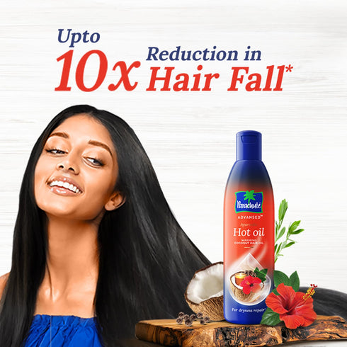 Parachute Advansed Ayurvedic Hot Oil, Warming Coconut Hair Oil, 6.4 fl. oz.