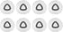 Mop Heads Replacement for O-Ceda Easy Wrin Spin Mop, Microfiber Spin Mop Refills for Easy Cleaning (8)