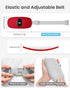 iDOO Wearable Heating Pad - FSA HSA Eligible, Period Cramps Relief with 3 Heat Levels & Massage Modes, Red