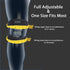 Patella Knee Strap, Adjustable Knee Brace with 3D Silicone Insert for Pain Prevention & Relief for Running, Football