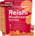 Reishi Mushroom Gummies | Hongo Reishi Mushroom Supplement Gummies (Lingzhi, Ganoderma Lucidum)