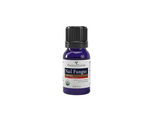Forces of Nature Toenail Nail Fungus Treatment Extra Strength, 11ml, Organic Antifungal for Toenails and Fingernails