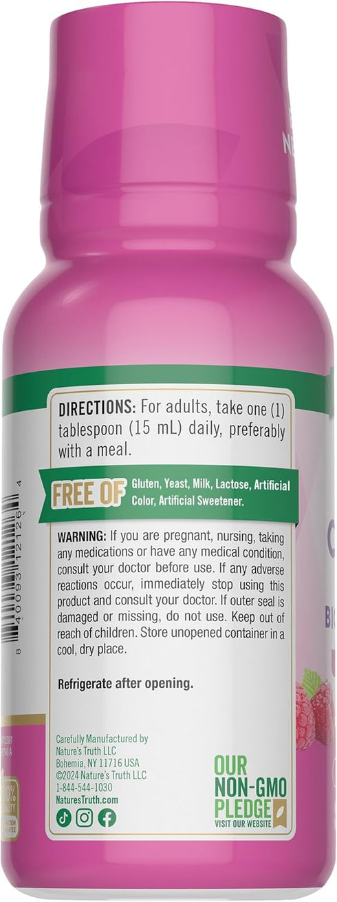 Nature's Truth Liquid Collagen - Berry Flavor | 8 oz | Non-GMO and Gluten Free Supplement