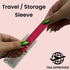 Set of 12 Dual-Sided Nail File Emery Boards, Coarse & Fine Grit with Individual Case for Travel