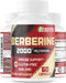 BEBEFEN Berberine HCL Supplement 2000mg - Supports Immune System, Cardiovascular Health - Non-GMO, Gluten Free