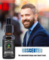 XIKEZAN 5 Pack Beard Oil Set with Sandalwood, Orange, Vanilla, Cedarwood, Christmas Stocking Stuffers for Men