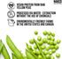 NAKED nutrition Pea - Pea Protein Isolate - Plant Based, Vegetarian & Vegan Protein. Easy to Digest, Non-GMO, No Lactose, No Soy and Gluten Free - 15 Servings