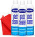 Sprayway Glass Cleaner w/Microfiber Cleaning Cloth - Streak-Free Shine, Safe Formula, Multi