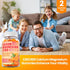 Calcium Magnesium Zinc Gummies with D3, B6 & K2, 1000mg Calcium Gummies for Adults and Teens, Sugar Free, 60 Count