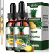 (2 Pack) Magnesium Glycinate Supplement - Liquid Drops 500mg for Stress Relief, Relaxation, Vegan, 4 Fl Oz