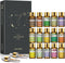 Essential Oils Gift Set | 15 x 5ml Pure Aromatherapy Oil for Skin Care, Hair Care & Diffuser