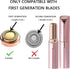 LINMEI Replacement Heads Compatible for Finishing Touch Flawless GEN 1 Hair Remover (6pcs)