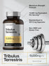 Horbaach Tribulus Terrestris for Men, 15000mg, 180 Capsules, Maximum Strength, Non-GMO