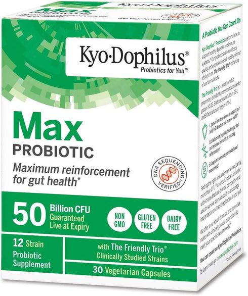 Max Probiotics, 30 Vegetarian Capsules