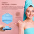 Silicone Body Scrubber - Exfoliating Bath Brush and Skin Cleanser, Shower Sponge for Gentle Body Scrub - Blue