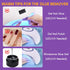 Makartt Nail Glue Remover Kit, for Press on Nails, 10ML Glue Off, Nail File Buffer, Cuticle Oil