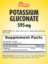 Potassium Gluconate 595mg | 100 Count | Essential Mineral Supplement | Vegetarian, Non-GMO, and Gluten Free Formula | By Sundance