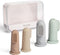 Moonkie Baby Toothbrush Finger Toothbrush Kit for 3 Months +, 4 Pcs Small (Sand/Warm Taupe)/Large (Blue/Mint)