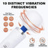 VZVJTR Handheld Muscle Relief Massager, Wired Strong Vibration for Full Body Pain (White)