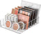 Makeup Organizer for Eyeshadow Palette and Lipstick, 7 Section Divided Makeup Palette Organizer for Vanity (7.48" x
