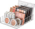 Makeup Organizer for Eyeshadow Palette and Lipstick, 7 Section Divided Makeup Palette Organizer for Vanity (7.48" x