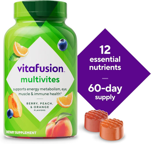 Gummy 120 Count Vitafusion Adult Vitamins