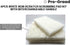 Pro-Graad 6 Handled Bath Scrubber Piece Heavy Duty Cleaning Scrub Sponge Brush Bathroom Scouring Pads White Non-Scratch