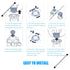 HQ56 Replacement Shaver Heads Compatible with Philips Norelco HQ55 HQ56 HQ3 HQ4 HQ6 Razor Shaving, 1 Pack