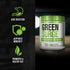 Jacked Factory Green Surge Superfood Powder - Keto Friendly Greens Drink w/Spirulina, Organic Greens, Mixed Berry, 10.6