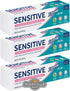 Natural White Extreme Sensitive Fluoride Anti-Cavity Whitening Toothpaste, 3.4 oz, Sensitive Teeth Relief (Pack of 3) +