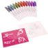 Vanli’s Temporary Tattoo Markers – Body Markers for Adults & Teens, 10 Waterproof Tattoos and 30 Stencil Papers Included