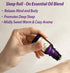 Sleep Well Roll On Essential Oil Anti Stress Calming Aromatherapy Stick Blend Lavender Bergamot Frankincense Destress