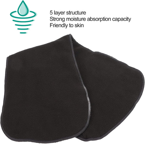 Urinary Incontinence Pads, Heavy Absorbency Reusable Bedwetting Incontinence Pads Washable Adult Diaper Comfortable Pee