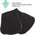 Urinary Incontinence Pads, Heavy Absorbency Reusable Bedwetting Incontinence Pads Washable Adult Diaper Comfortable Pee